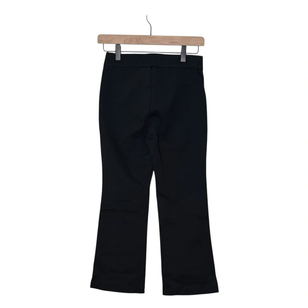 J. Crew Kick Crop Pull On Ponte Elegant Classic Black Women's Pants NWT 2P